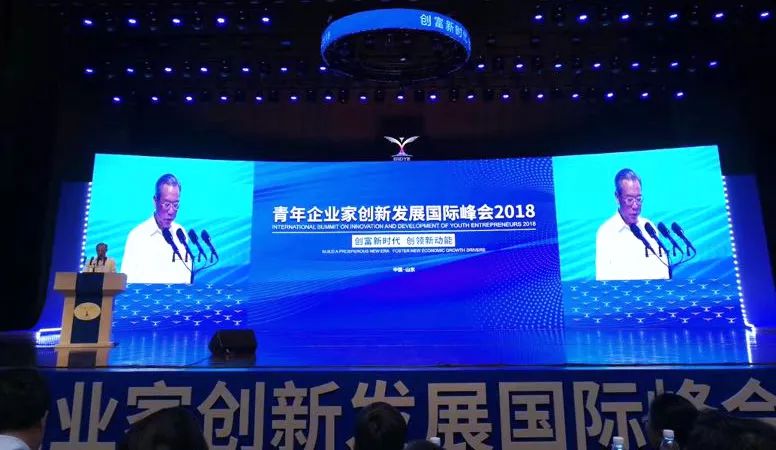 中金國泰集團總裁鄭建龍應邀出席“青年企業家創新發展國際峰會2018”